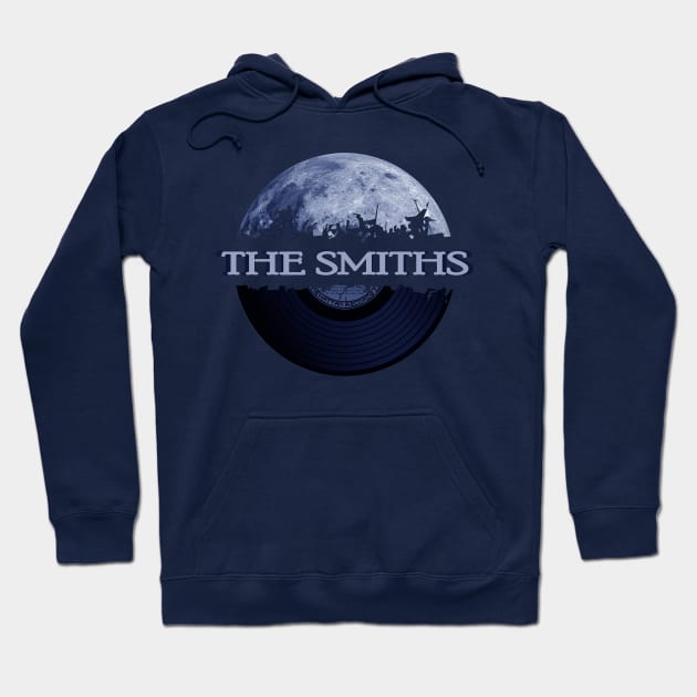 the smiths blue moon vinyl Hoodie by hany moon